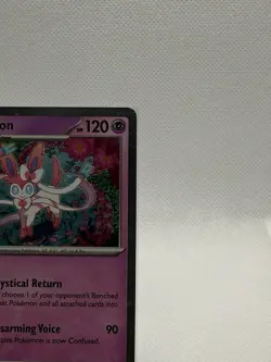 Sylveon #172 (Cosmos Holo) SV: Scarlet & Violet Black Star Promo Pokemon Card￼ - Image 2