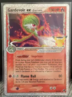 Pokemon - Gardevoir ex - 93/101 - Celebrations 25th - Classic Collection Card - Image 1