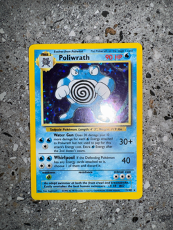 Pokemon TCG Cards Poliwrath 13/102 Base Set Holo Rare EXC-NM - Image 4