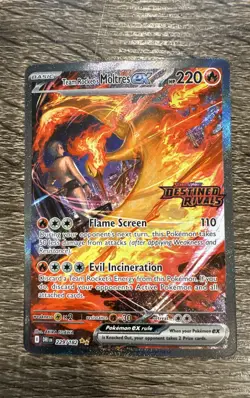 Team Rocket's Moltres ex - (Destined Rivals Stamp) 229/182 Miscellaneous Cards & - Image 1