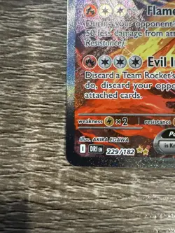 Team Rocket's Moltres ex - (Destined Rivals Stamp) 229/182 Miscellaneous Cards & - Image 5