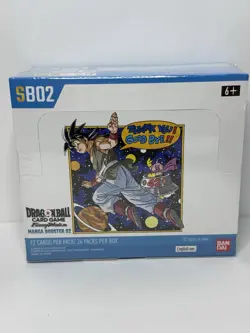 Bandai Dragon Ball Super Card Game Manga Booster 02 SB02 Booster Box English - Image 5
