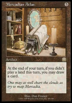 Mercadian Atlas x1 1x Mercadian Masques NM MTG - Image 1