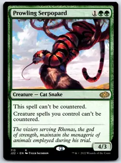 Prowling Serpopard R Regular Jumpstart 2022 713 LP - Image 1