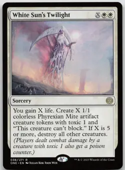 White Sun's Twilight Phyrexia: All Will Be One 38 NM R - Image 1