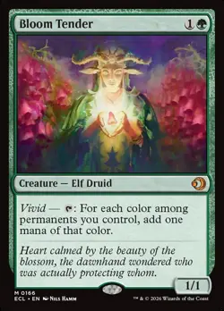 MTG Bloom Tender Lorwyn Eclipsed #0166 FOIL - Image 1