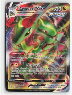 Rayquaza VMAX 111/203 Holo Evolving Skies Pokemon Near Mint VMAX Rare - Image 1