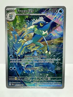 *NEW* Pokemon Chaos Rising Frogadier IR 089/086 (ENGLISH) NM ! - Image 1
