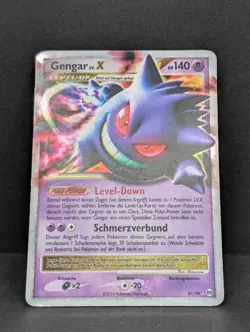 Gengar Lv.X 97/99 Arceus Holo Ultra Rare Pokemon TCG full art border GERMAN MP+ - Image 3