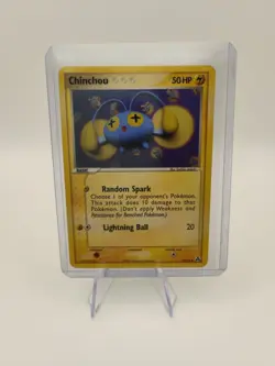 Pokemon 2006 Legend Maker Chinchou 50/92 Bent - Image 1