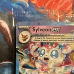 Pokemon Sylveon EX 041/131 Prismatic Evolutions Stamp Promo Sealed - Image 5
