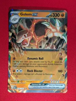 Golem ex 076/165 Sv: Scarlet & Violet 151 Holo Pokemon TCG (NM) - Image 1