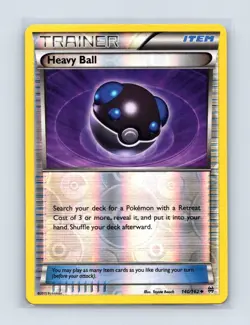 Heavy Ball 140/162 Uncommon BREAKthrough Pokemon Reverse Holo Lightly Played - Image 1