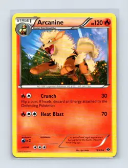 Arcanine 13/99 Uncommon Next Destinies Pokemon Lightly Played - Image 1