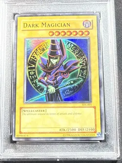 2004 SYE YU-GI-OH! STARTER DECK YUGI EVOLUTION #001 DARK MAGICIAN PSA 6 - Image 2
