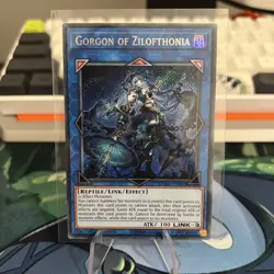 Gorgon of Zilofthonia DUAD-EN050 Secret Rare Near Mint 1st Edition Yugioh - Image 1