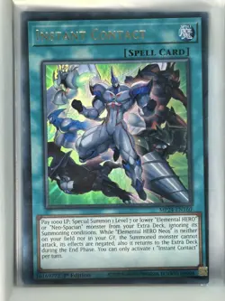 Yu-Gi-Oh! - Instant Contact - MP24-EN160 - Ultra Rare - 1st Edition👑 - Image 1