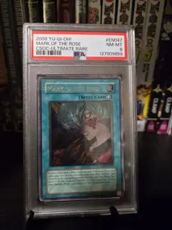 Mark of the Rose Ultimate Rare Near Mint PSA 8 EN047-CSOC - Image 1