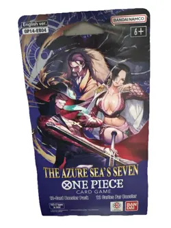 One Piece 2026 Azure Sea's Seven Sleeved Pack OP-14 - Image 1