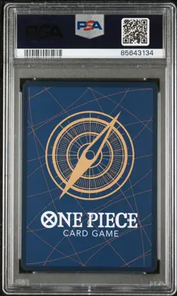 PRE ERRATA 2022 One Piece OP01-047 Trafalgar Law Romance Dawan Alt Art - PSA 10 - Image 2