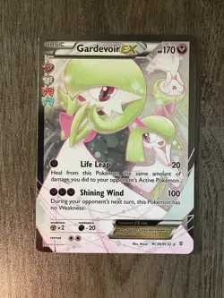 Pokemon TCG Gardevoir EX RC30 Full Art Holo Generations Radiant Collection LP - Image 1