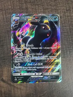 Umbreon GX SM36 Promo Full Art Holo English Pokemon TCG Card HP 200 - Image 1