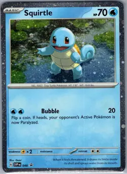 Squirtle - (Cosmos Holo) 048 Holo SV: Scarlet & Violet Promo - Pokemon Card - NM - Image 1