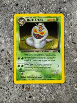 Pokemon TCG Cards Dark Arbok 2/82 Team Rocket Holo Rare EXC-NM - Image 1
