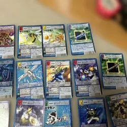 Digimon Card Lot 30 Cards Trading Card Set Bulk Authentic Genuine Rare - Image 3