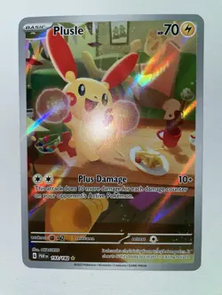 Plusle 193/182 SV04 Paradox Rift Illustration Rare Holo Lightning English Card - Image 1