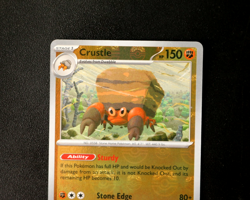 Pokemon Card - Crustle 052/086 - Black Bolt English - Master Ball Reverse - NM ⭐ - Image 2