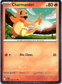 Charmander - (Cosmos Holo) Holo Common Miscellaneous Cards & Products 020/217 NM - Image 1