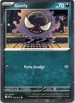 Gastly - (Cosmos Holo) Holo Common Miscellaneous Cards & Products 123/217 NM - Image 1