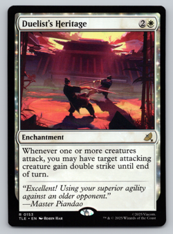 Duelist's Heritage - Avatar Last Airbender - MTG - Image 1