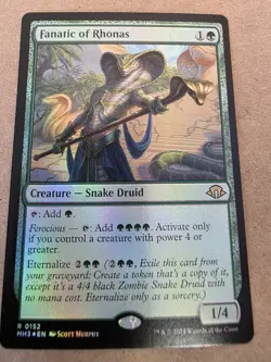 Fanatic of Rhonas - Foil - Modern Horizons 3 - Mtg - Image 1