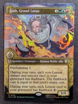 Iroh, Grand Lotus - Foil Showcase - Avatar: The Last Airbender (MTG) - Image 1