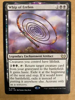 MTG 1x Whip of Erebos # 159 Duskmourn: House of Horror Magic the Gathering x1 NM - Image 1