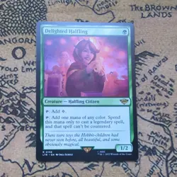 MTG ~ Delighted Halfling ~ LTR ~ NM - Image 1