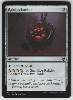 Rakdos Locket Normal C Commander 2019 220 NM - Image 1