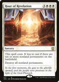 Hour of Revelation 17 Rare Commander: Zendikar Rising Magic: The Gathering NM - Image 1