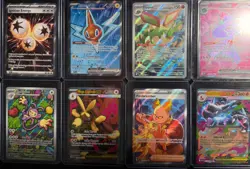 POKEMON PHANTASMAL Flames 8-card Holo Lot - NM - Image 1
