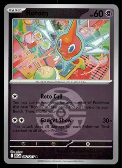 Rotom (Dusk Ball) 092/217 Holo Common Ascended Heroes Pokemon Reverse Holo NM - Image 1