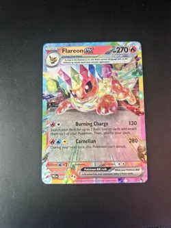 Pokemon Flareon ex 014/131 Prismatic Evolutions Holo - Image 2