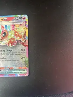 Pokemon Flareon ex 014/131 Prismatic Evolutions Holo - Image 3