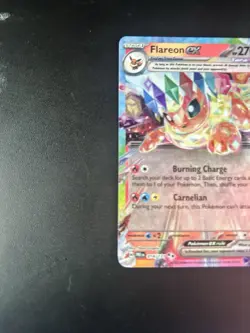 Pokemon Flareon ex 014/131 Prismatic Evolutions Holo - Image 4