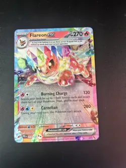 Pokemon Flareon ex 014/131 Prismatic Evolutions Holo - Image 5