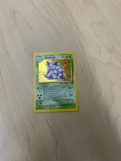 Nidoking 11/130 - Holo Rare Base Set 2 Pokemon Card - Image 2