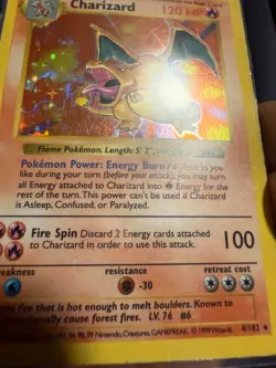 1999 Pokemon WOTC Nearly Complete 92/102 Shadowless Base Set MP with Charizard - Image 4