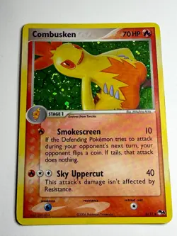 Pokemon TCG 2006 Combusken 6/17 Holo Pokemon Card Promo Card MP (Swirl) - Image 1