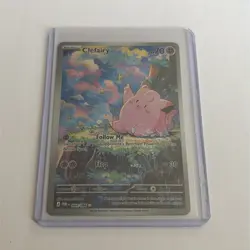 Clefairy Illustration Rare 094/088 Pokemon TCG Perfect Order in Toploader - Image 1